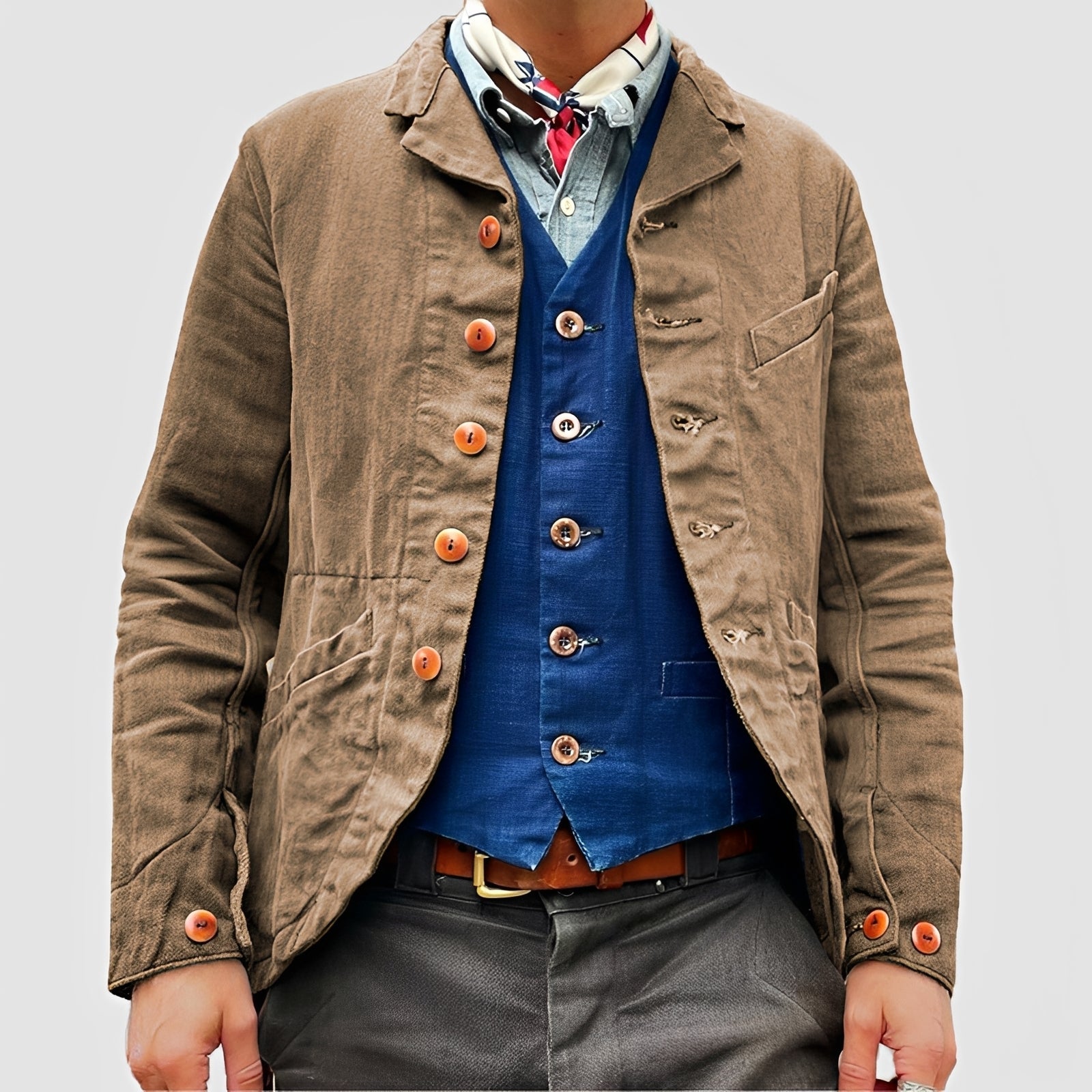 Rick - Casual Jacket with Ample Pockets