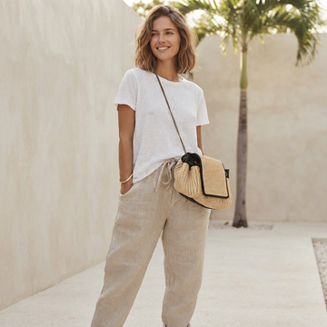 Martinie - Easy-Fit Drawstring Pants