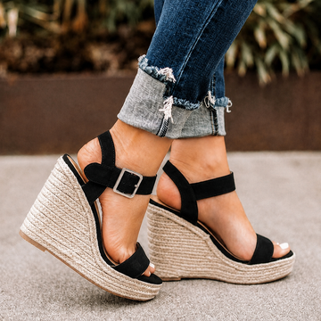 Laquita - Trendy Wedge Sandals