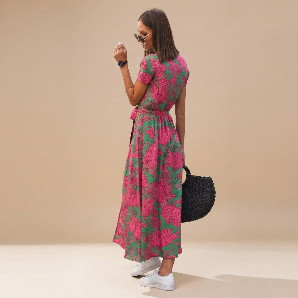 Sophie - Stylish and Flowing Midi Dress