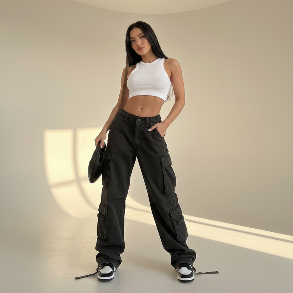Kamley - Modern Loose-Fit Cargo Pants