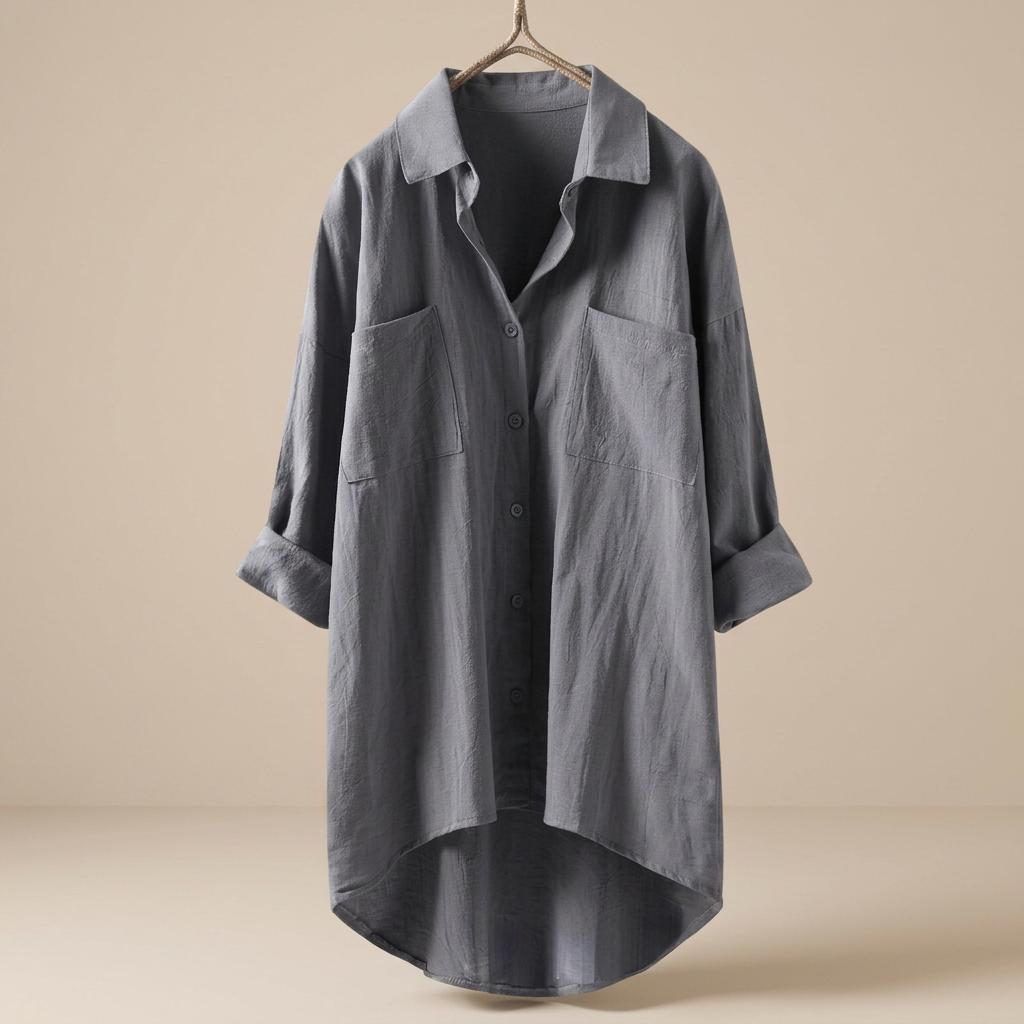 Jacient - Relaxed Fit Button-Down Shirt