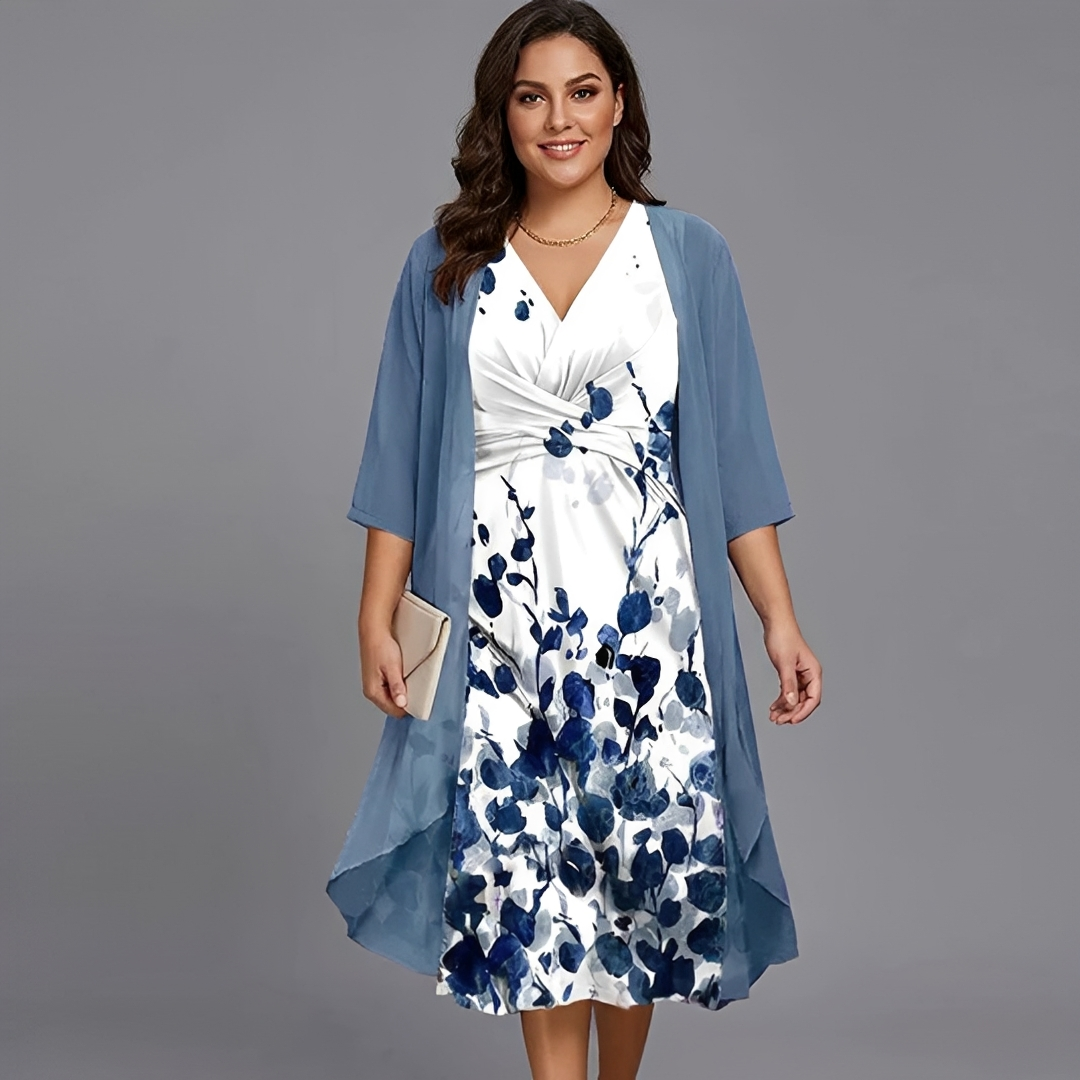 Florentina - Airy Two-Piece Midi Dress