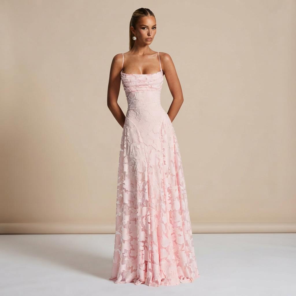 Helena - Elegant Backless Maxi Dress
