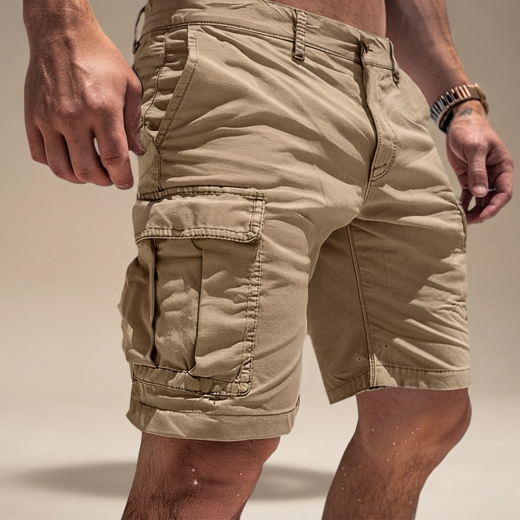 Jorlin - Cozy Cargo Shorts