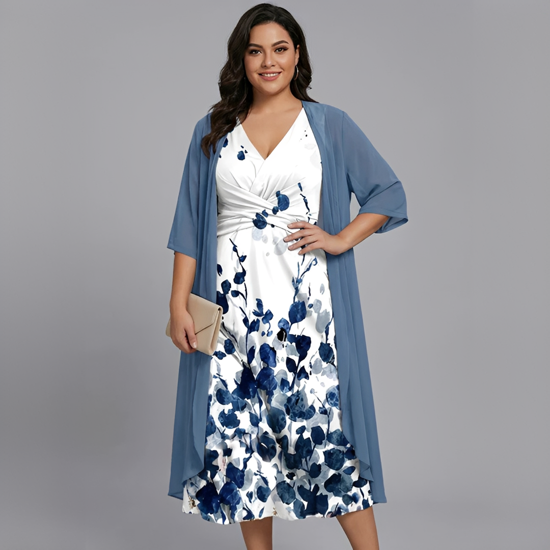 Florentina - Airy Two-Piece Midi Dress