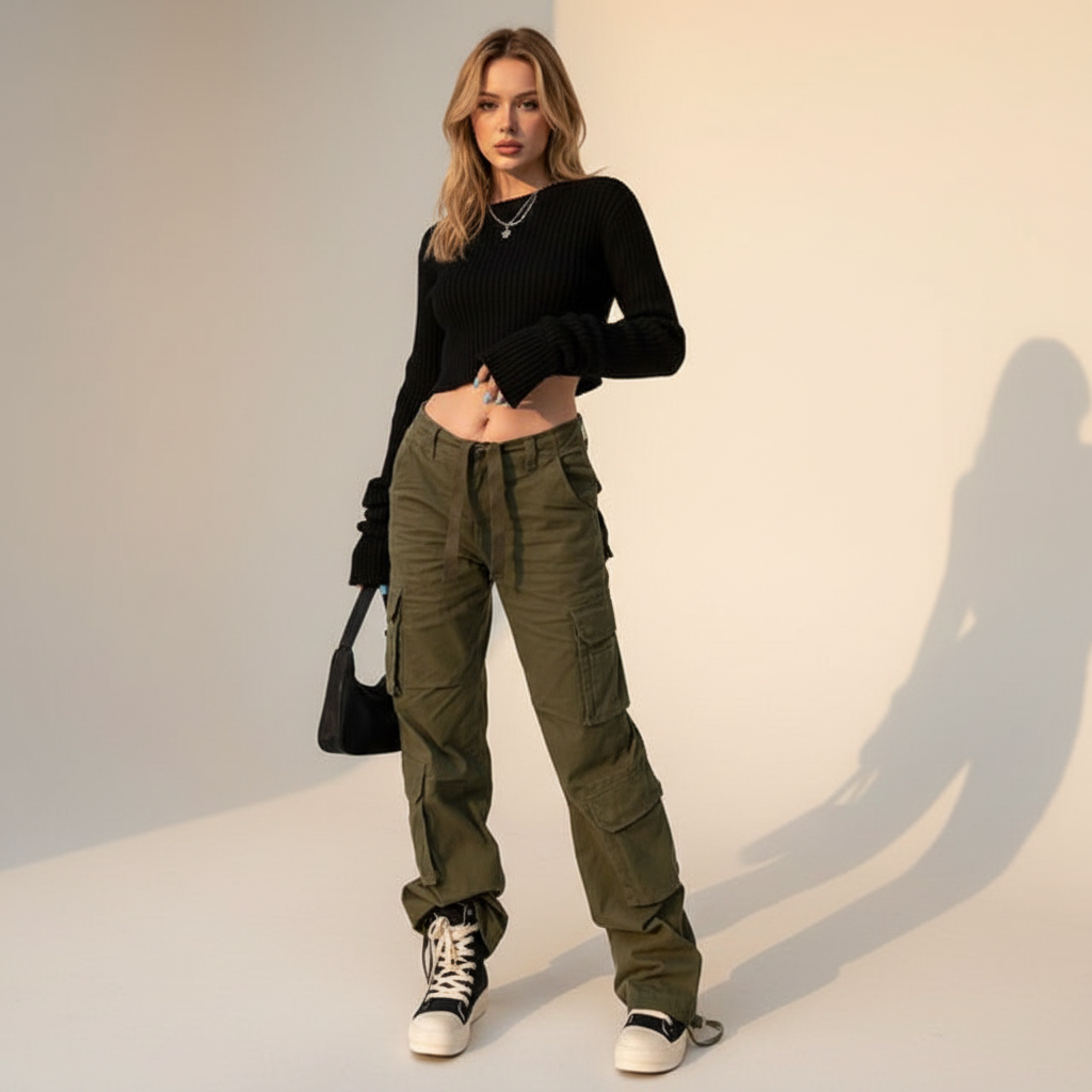 Kamley - Modern Loose-Fit Cargo Pants