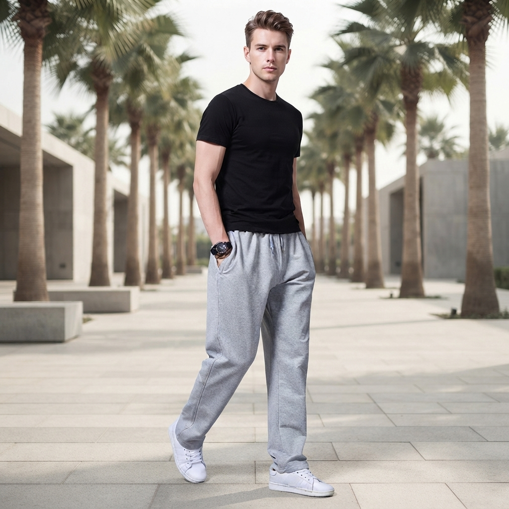 Aldrine - Casual Relaxed Trousers