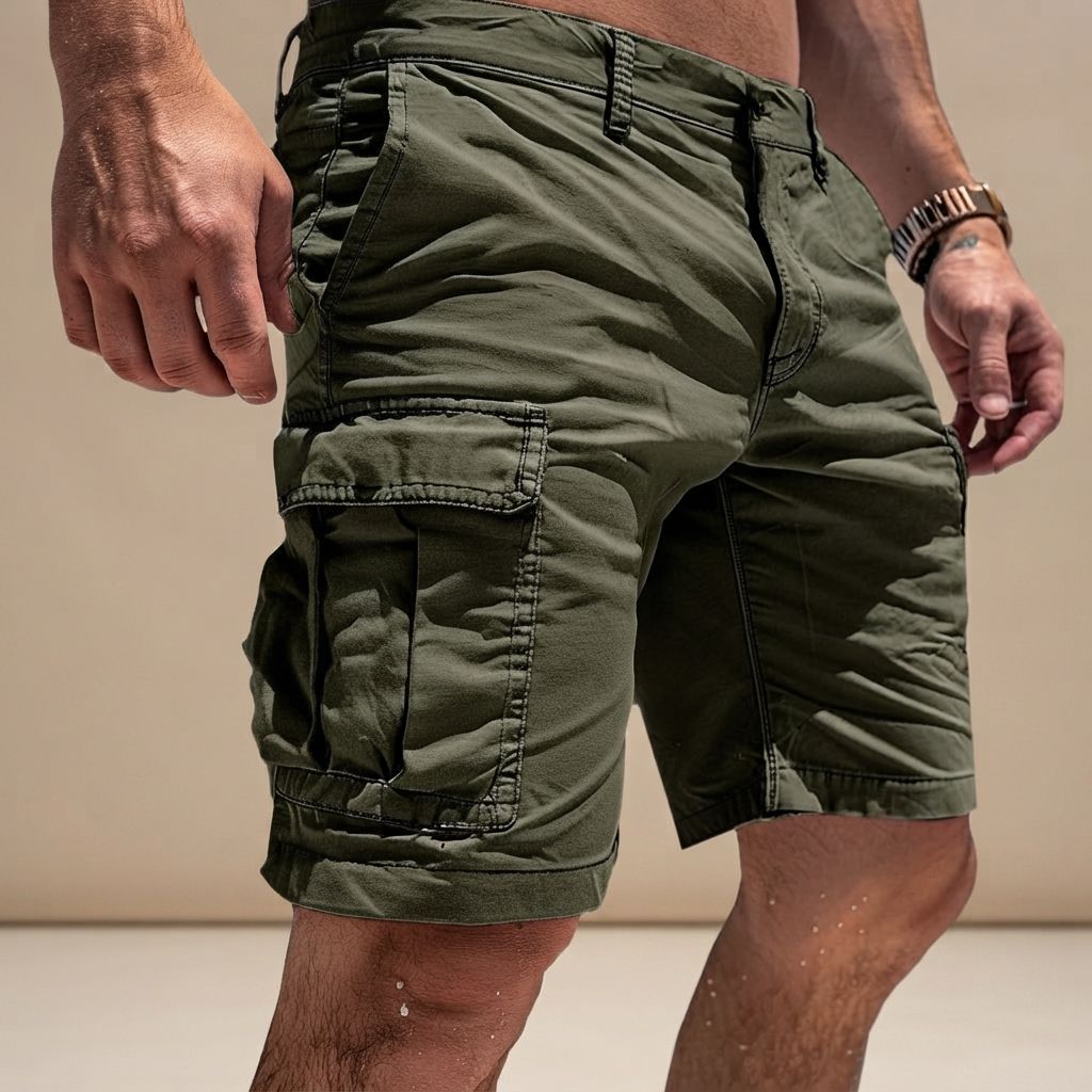 Jorlin - Cozy Cargo Shorts