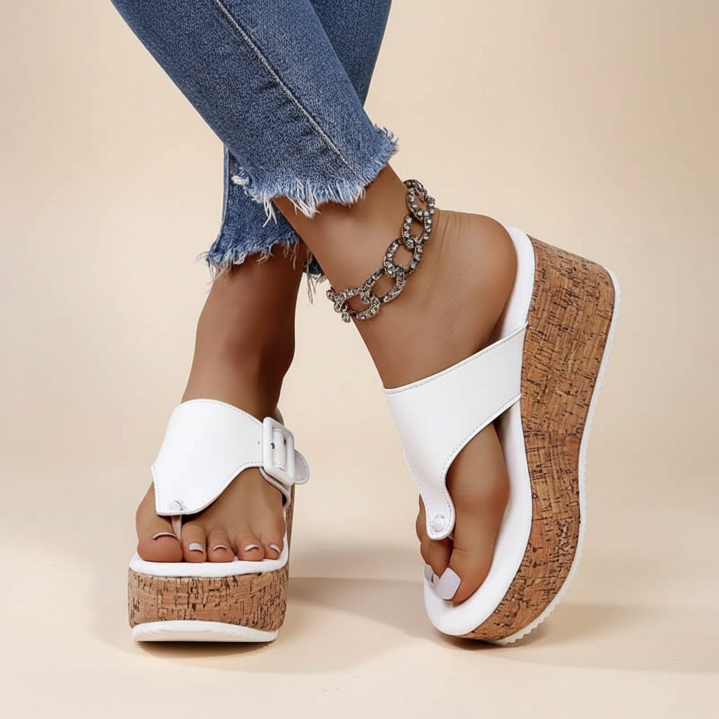 Zekera - Trendy Buckle Sandals
