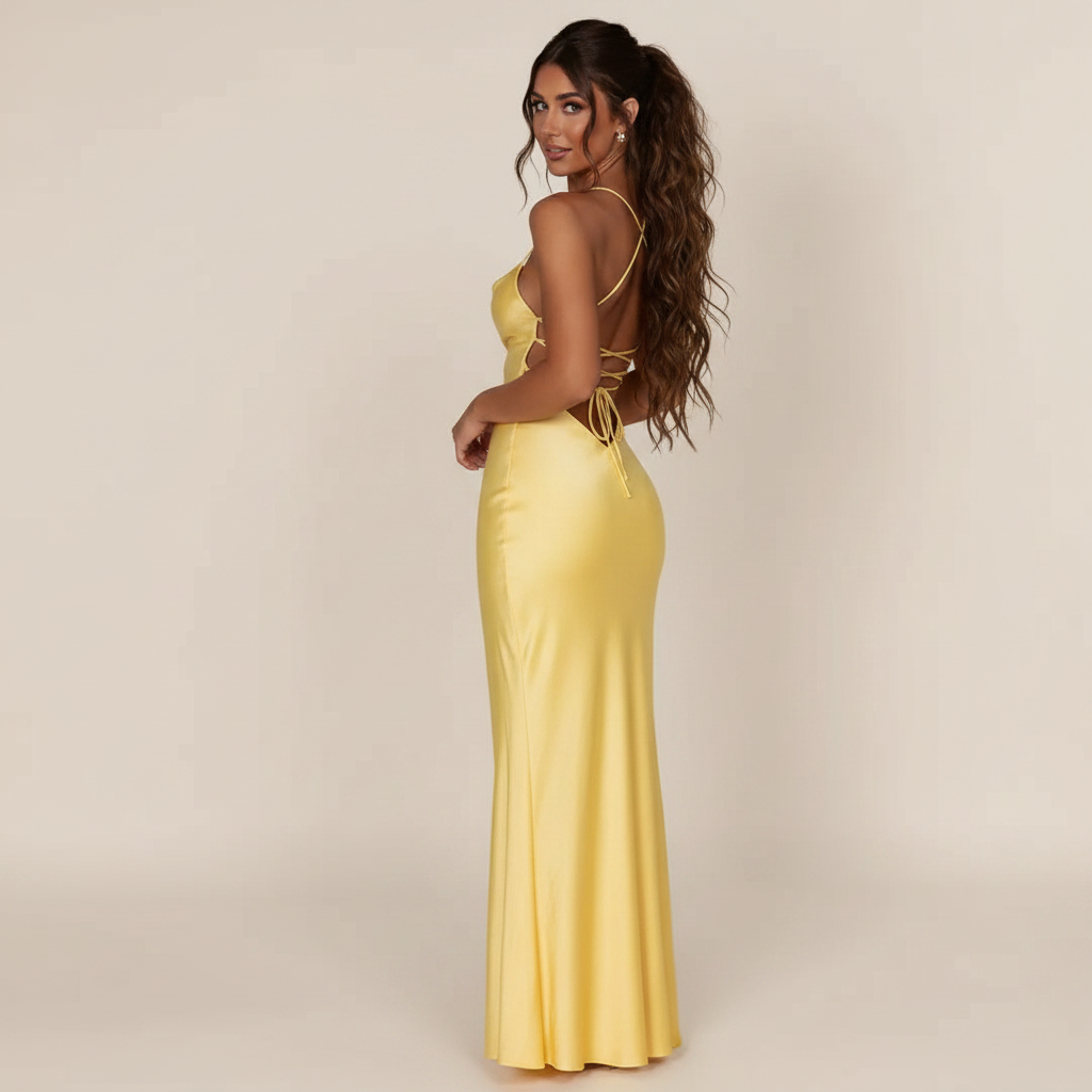 Meliva - Elegant and Chic Long Dress