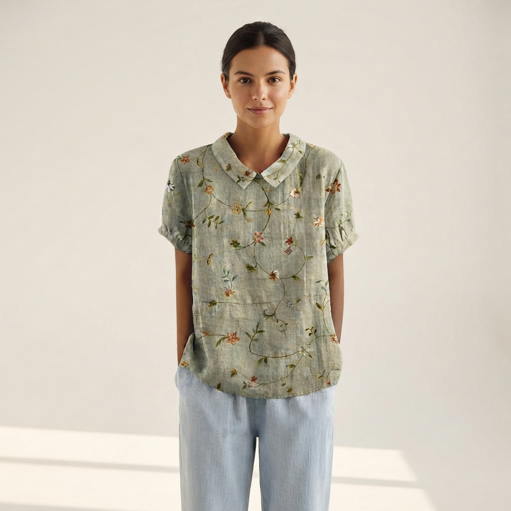 Salmah - Graceful and Flowing Top