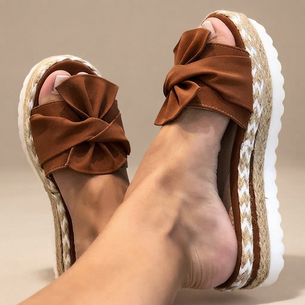 Claudia - Trendy Bow Knot Sandals