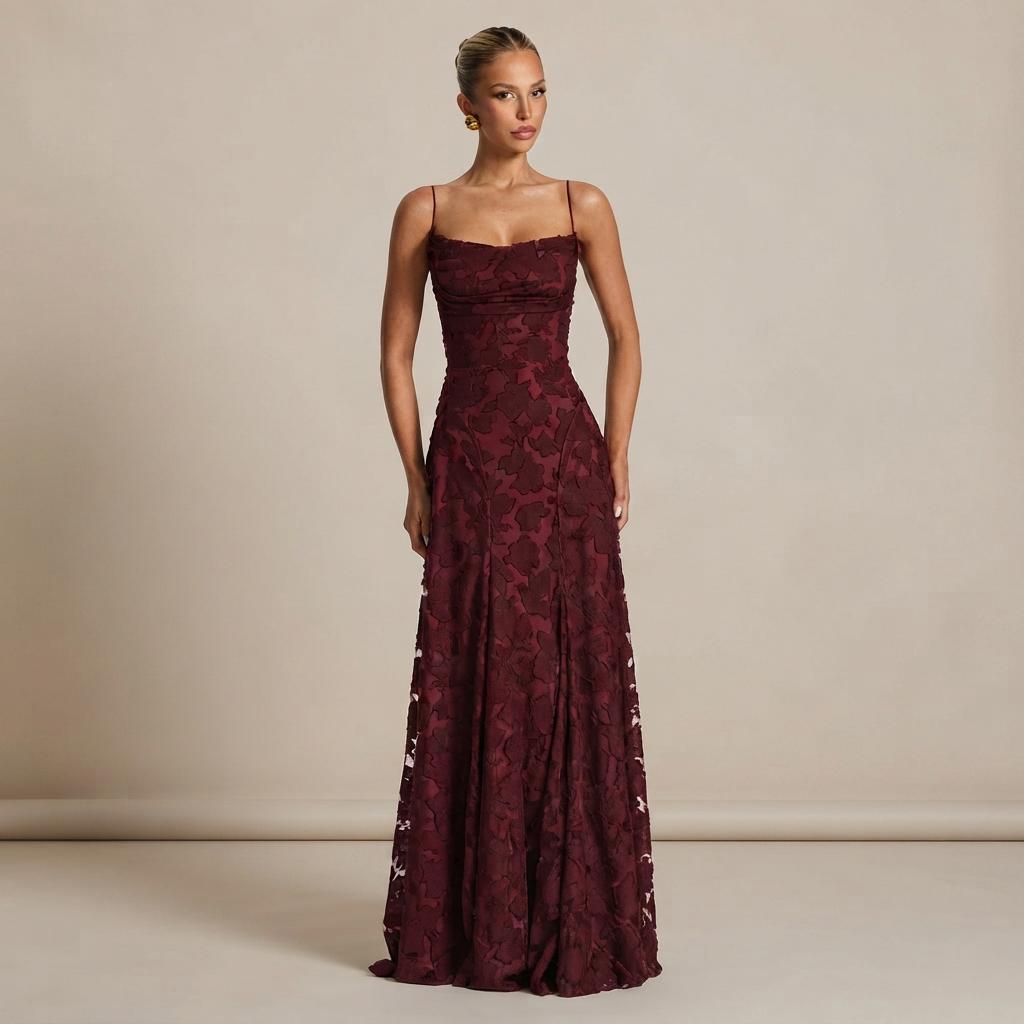 Helena - Elegant Backless Maxi Dress