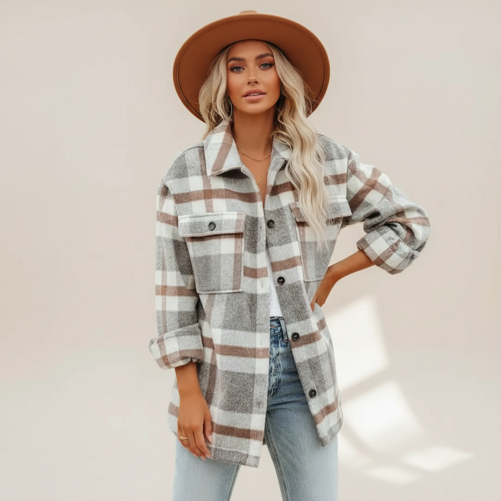 Mailys - Cozy Button-Up Shirt
