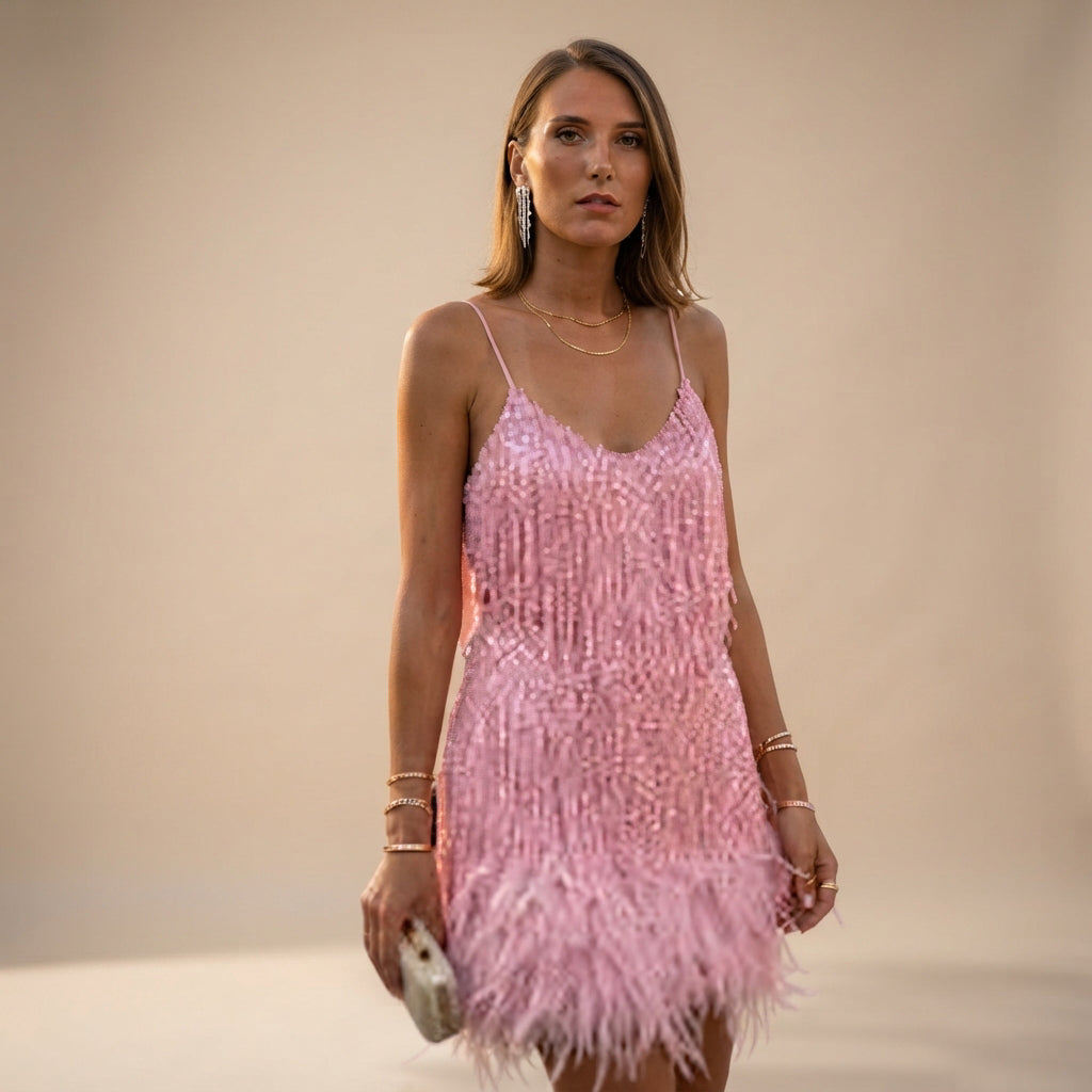Caryl - Elegant and Chic Mini Dress