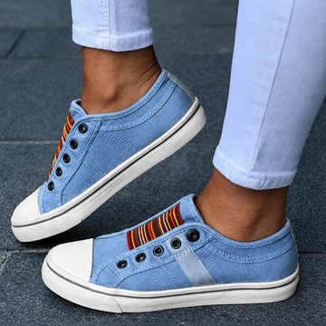 Jorrie - Classic Stretch Canvas Sneakers