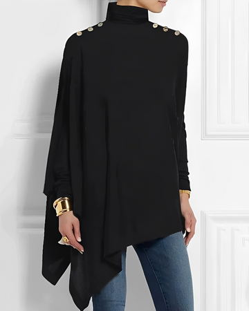 Rhoslyn - Stylish High-Neck Top