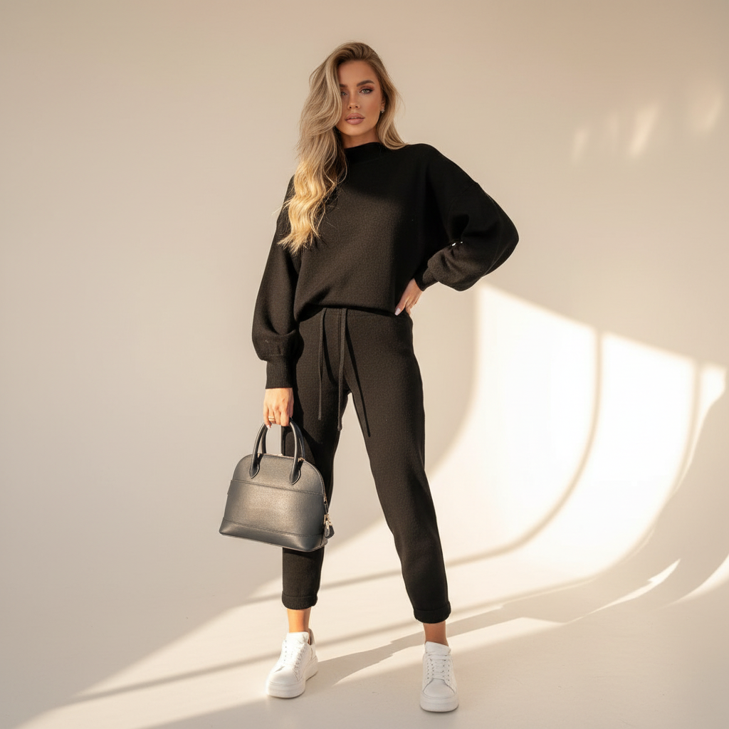 Gwenette - Comfortable and Relaxed Pants Set