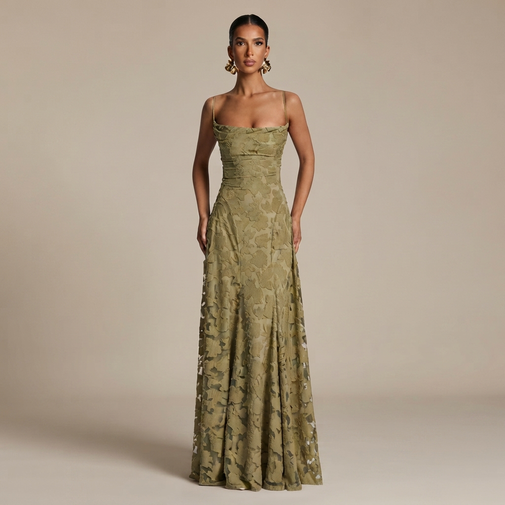 Helena - Elegant Backless Maxi Dress