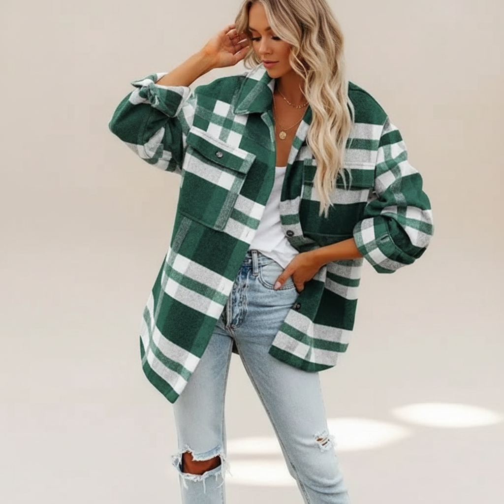 Mailys - Cozy Button-Up Shirt