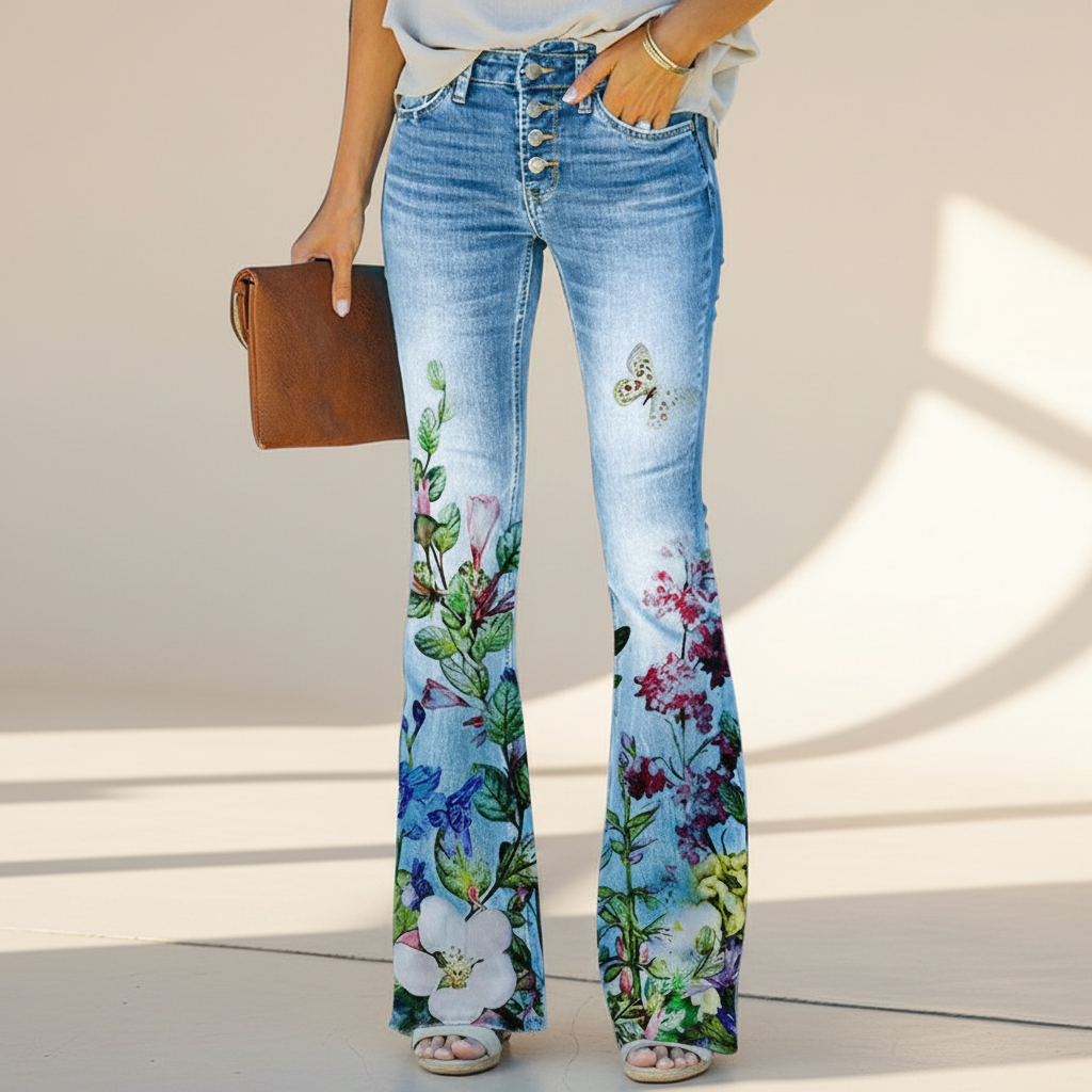 Shelby - Tailored Flared Jeans