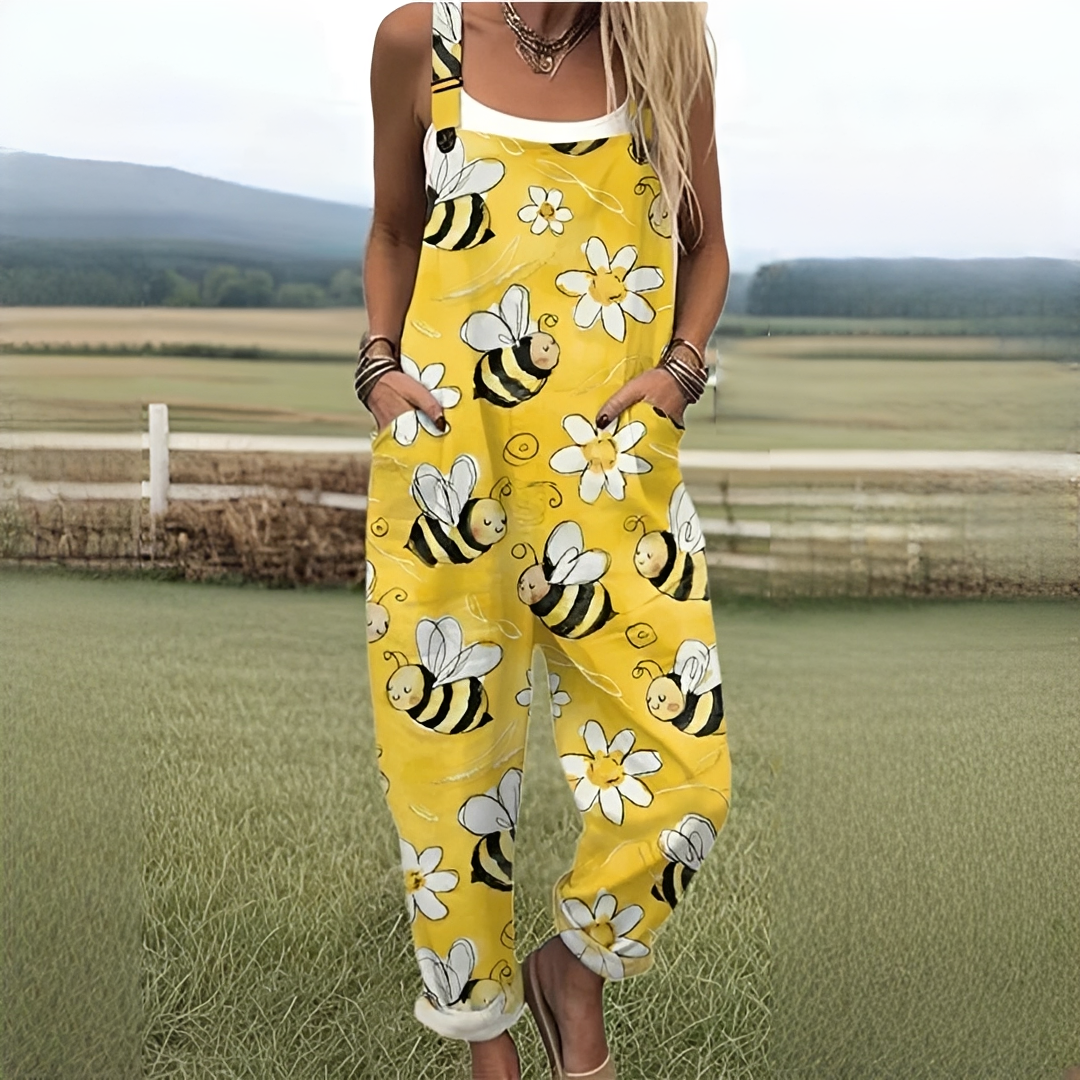 Zerva - Trendy Printed Jumpsuit