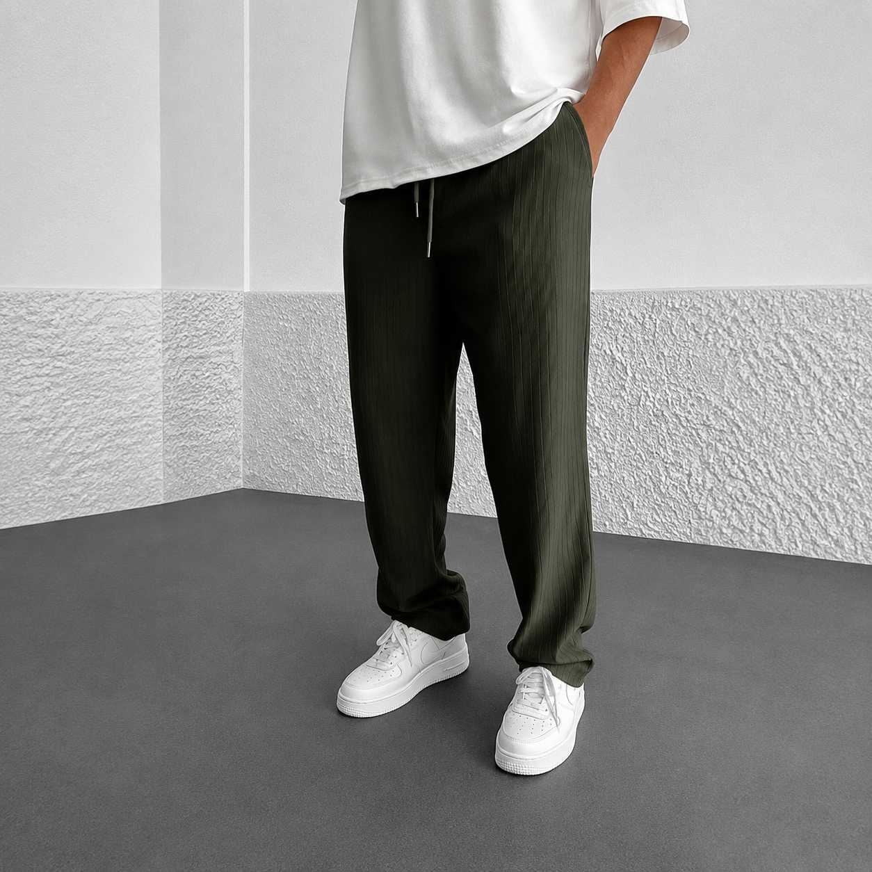 Zeke - Casual Pants with Drawstring for a Relaxed Fit