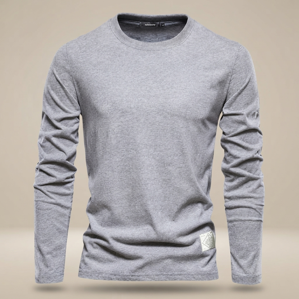 Nelson - Casual Round-Neck Shirt