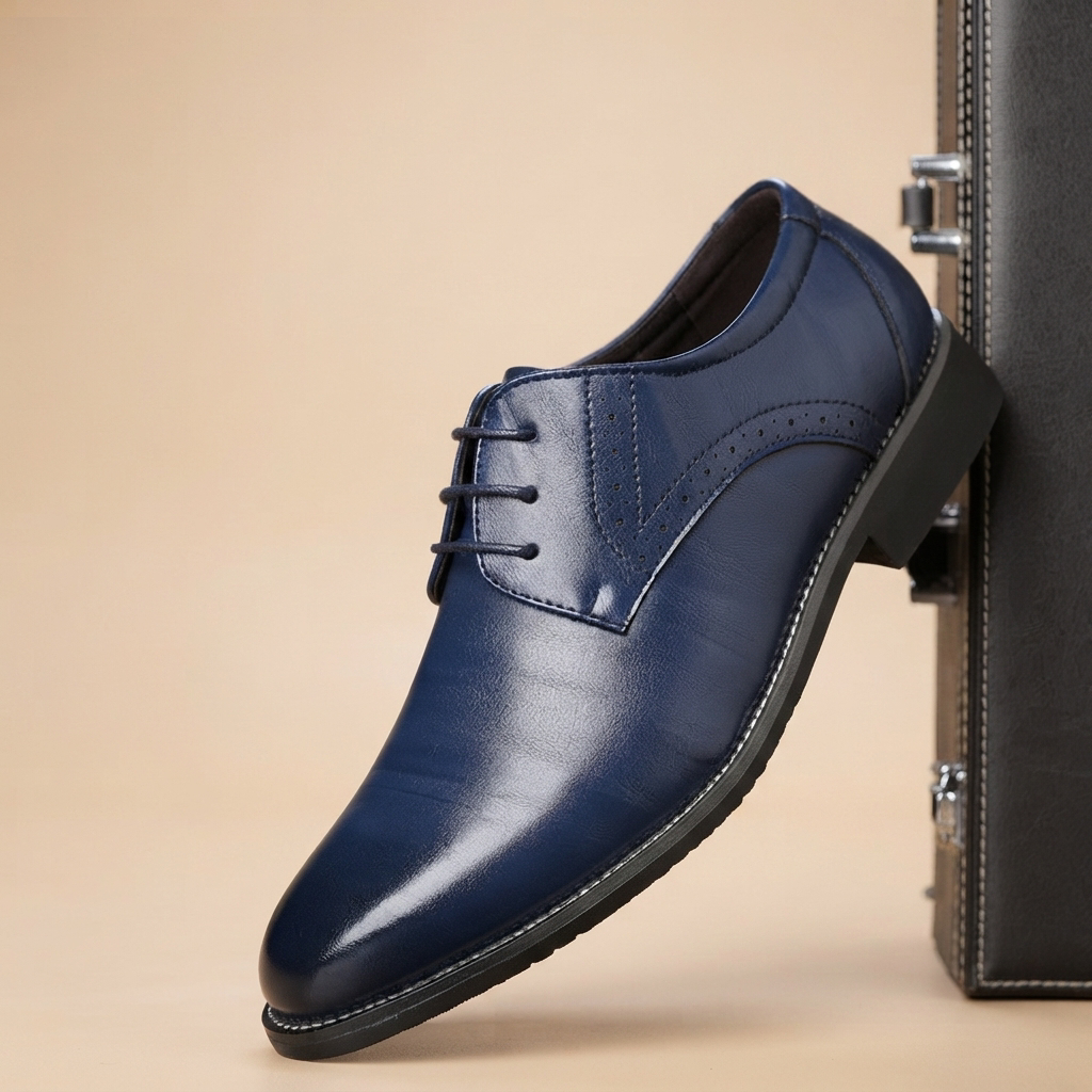 Tristan - Comfortable Formal Lace-Up Shoes