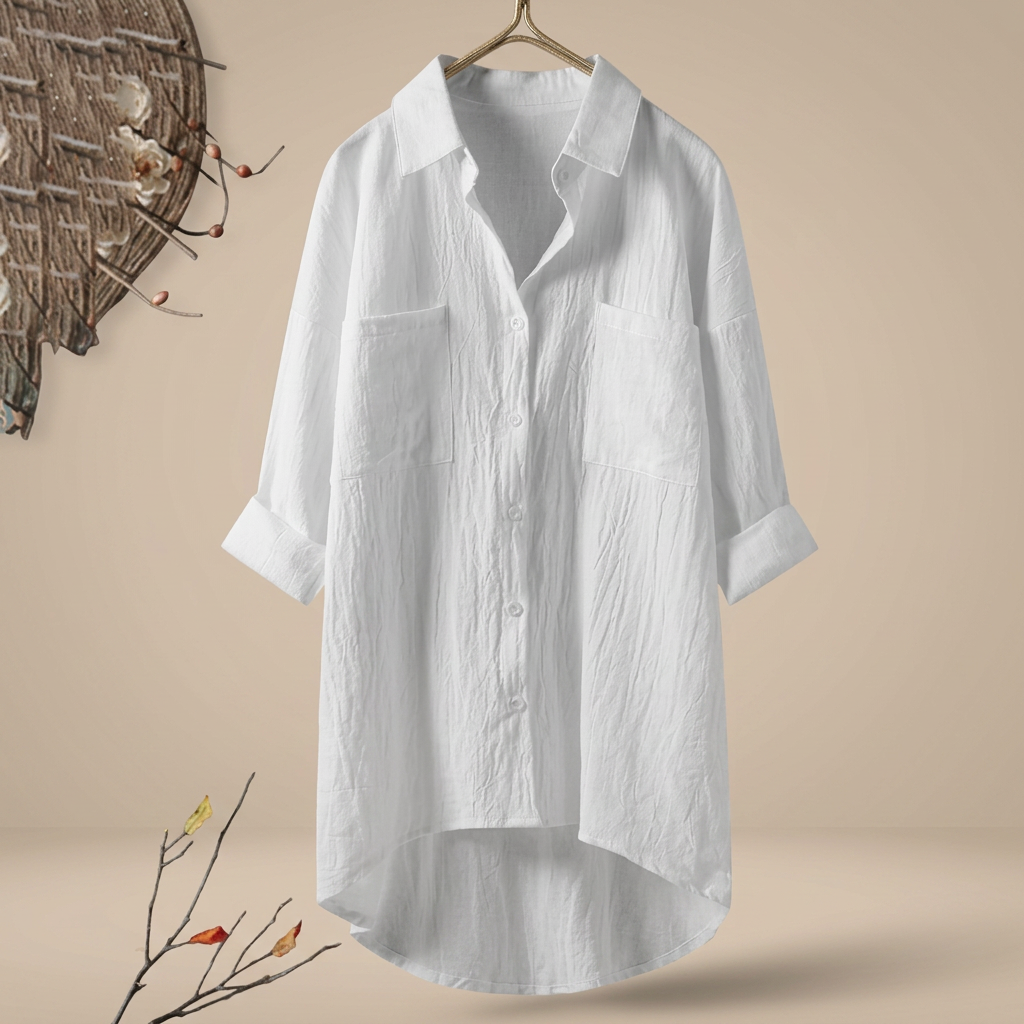 Jacient - Relaxed Fit Button-Down Shirt