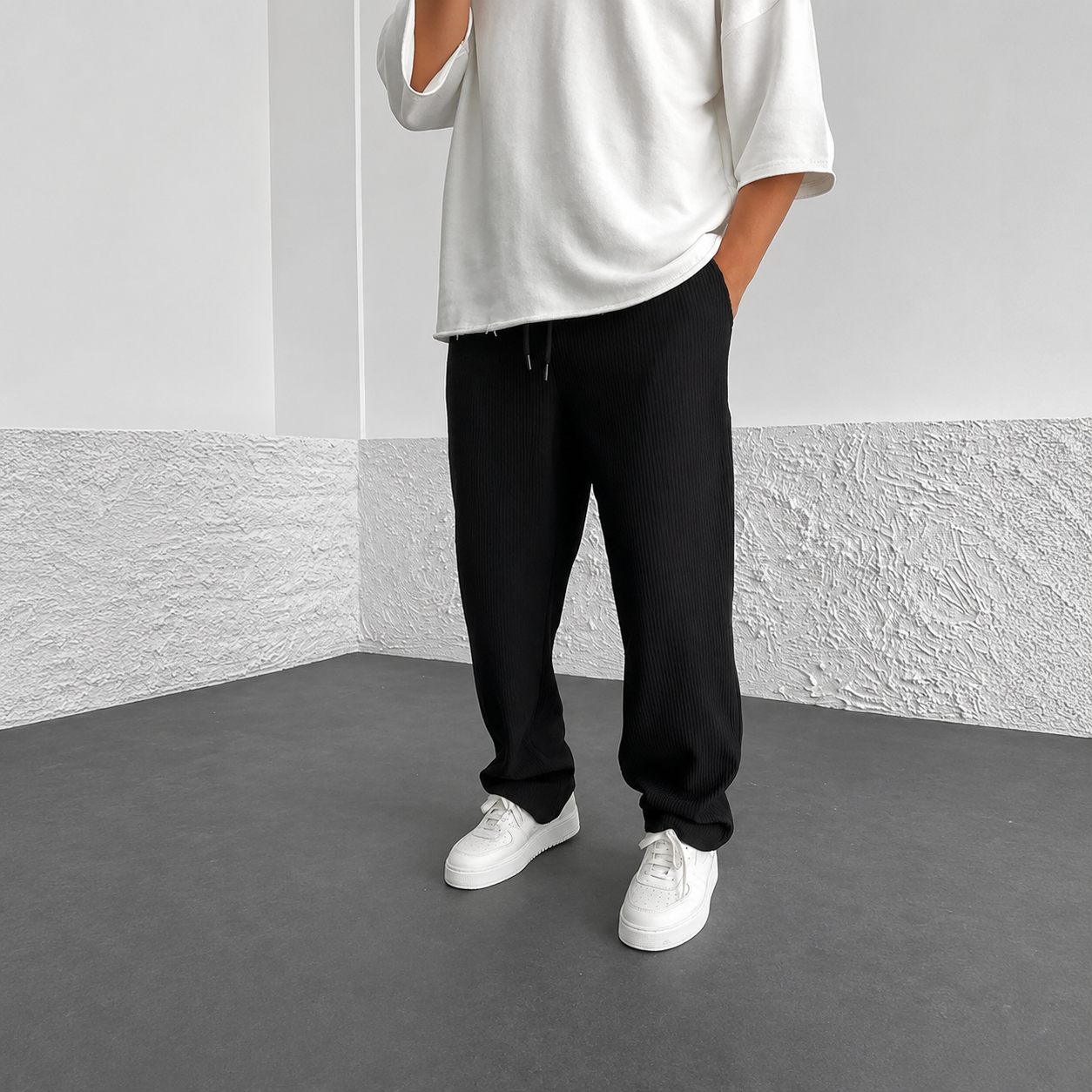 Zeke - Casual Pants with Drawstring for a Relaxed Fit