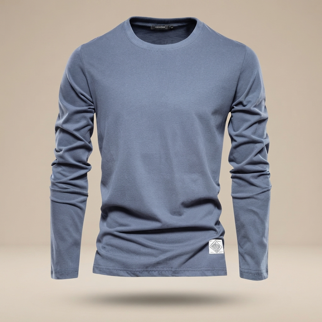 Nelson - Casual Round-Neck Shirt
