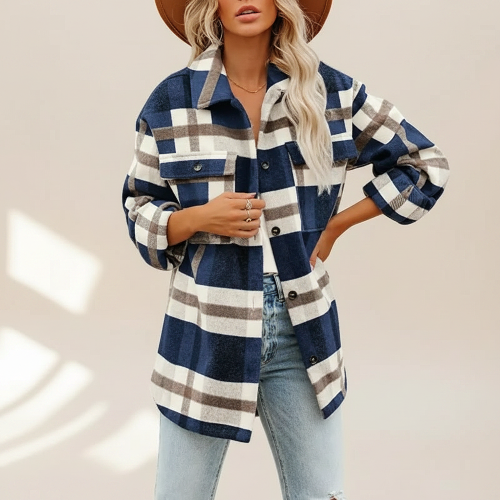 Mailys - Cozy Button-Up Shirt