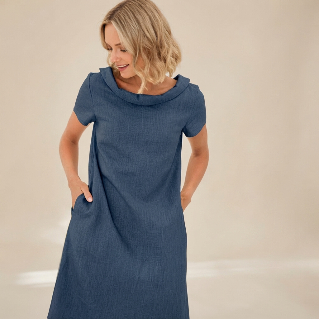 Laurette - Easygoing Fit Casual Dress