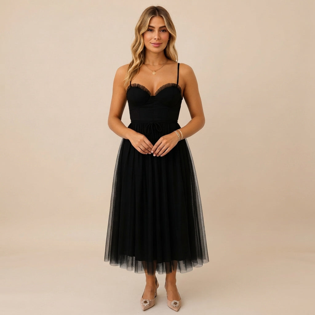 Cynthia - Elegant and Trendy Midi Dress