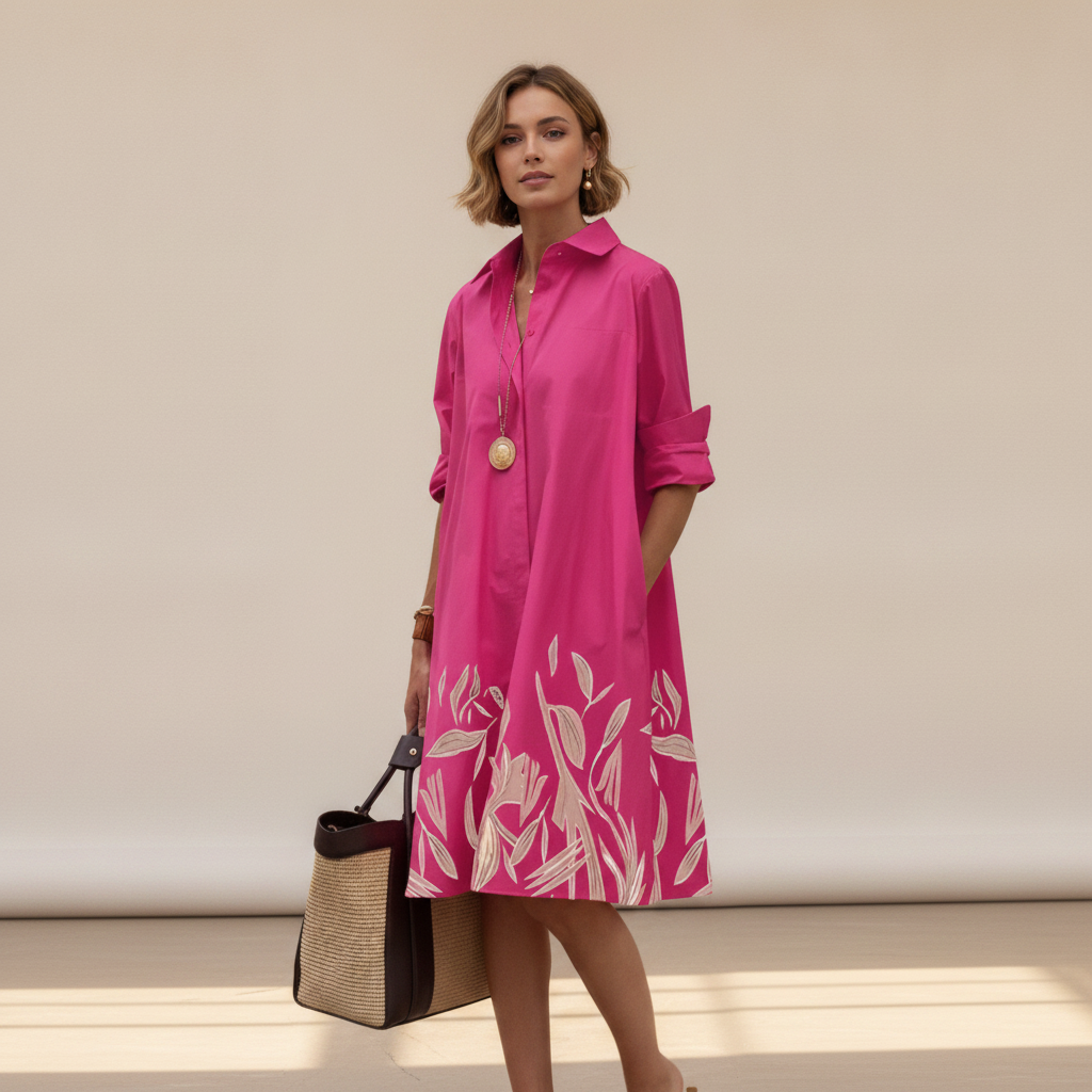 Gameela - Fashionable Loose-Fit Dress