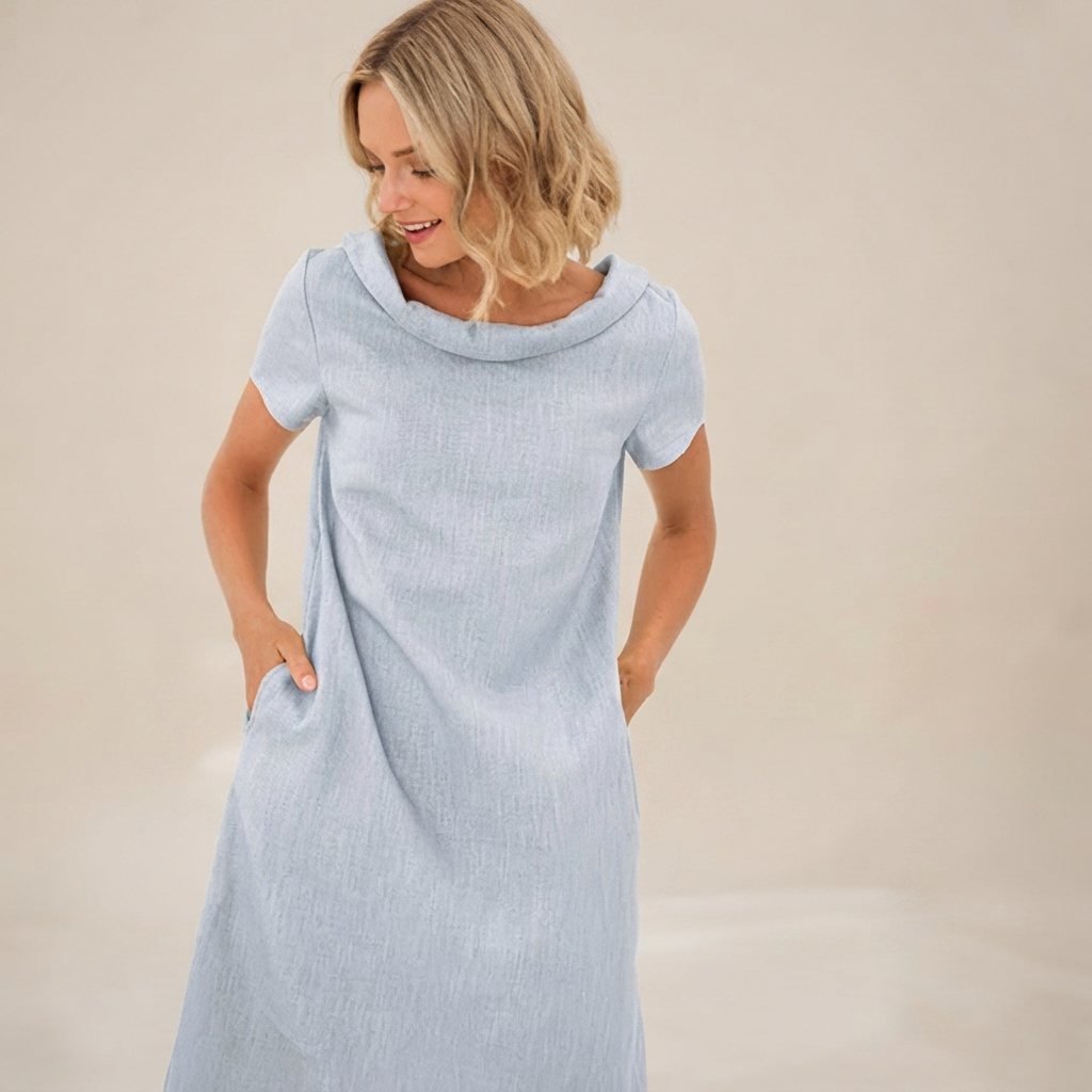 Laurette - Easygoing Fit Casual Dress