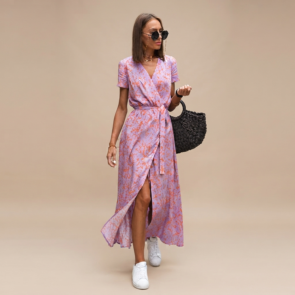 Sophie - Stylish and Flowing Midi Dress