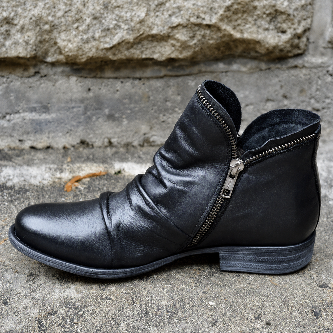 Julie - Trendy Zipper Boots