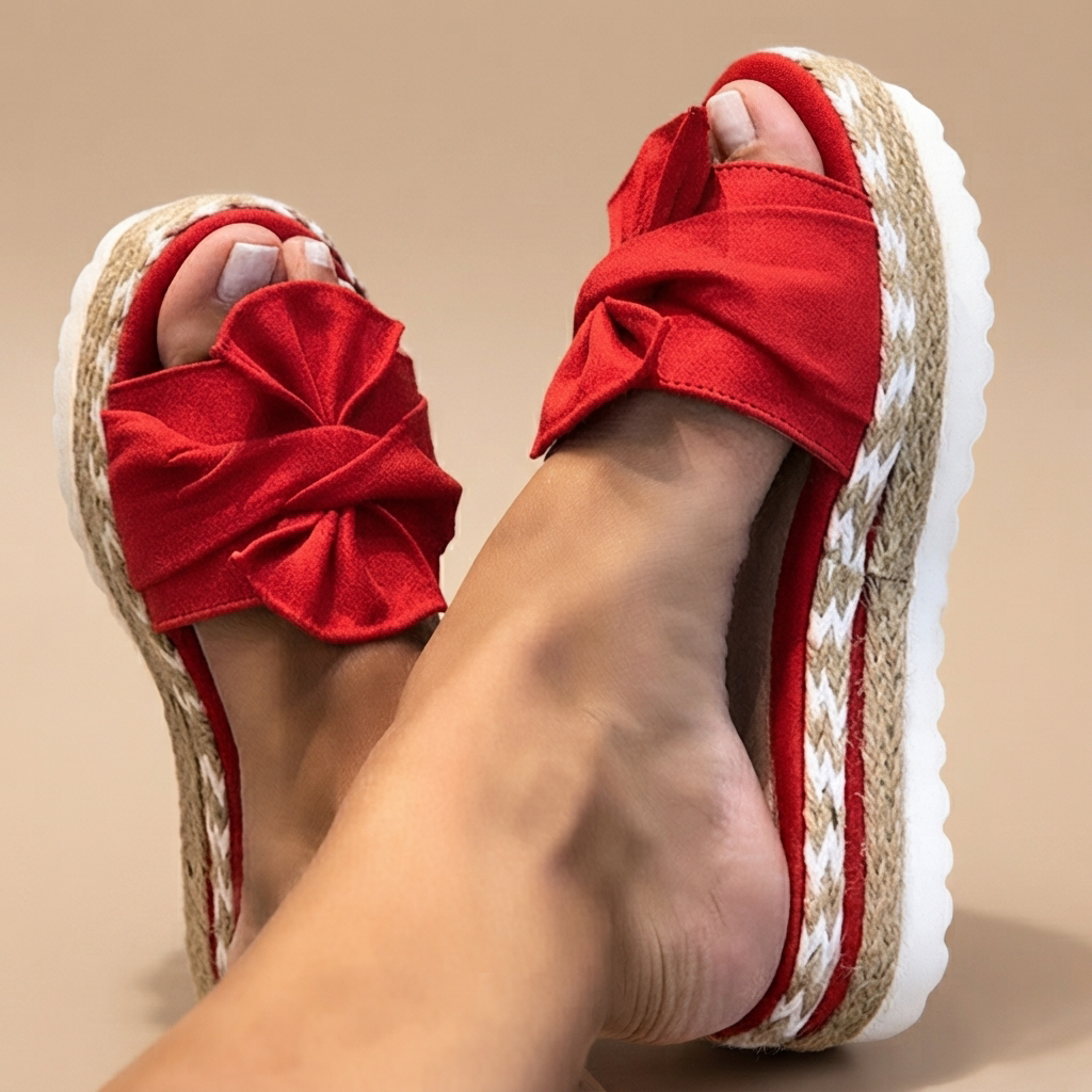 Claudia - Trendy Bow Knot Sandals