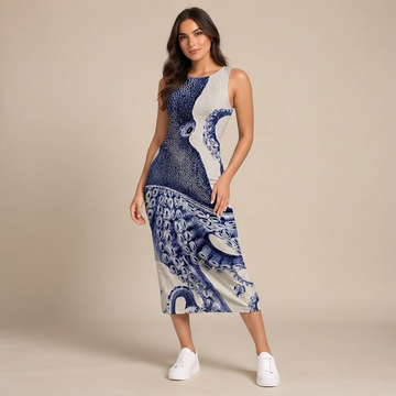 Elisa - Fashionable Sleeveless Dress