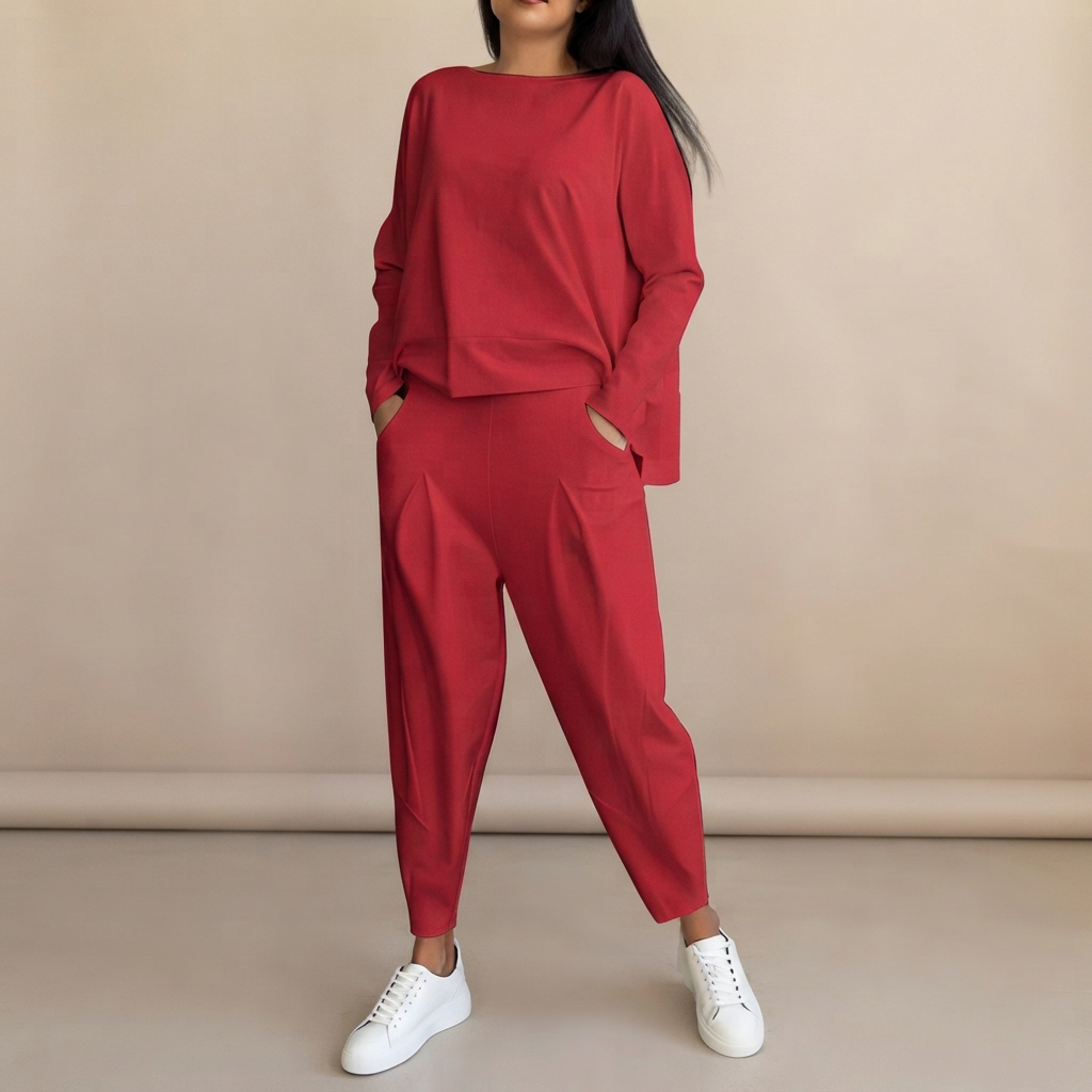 Emilyn - Relaxed-Fit Pants Set