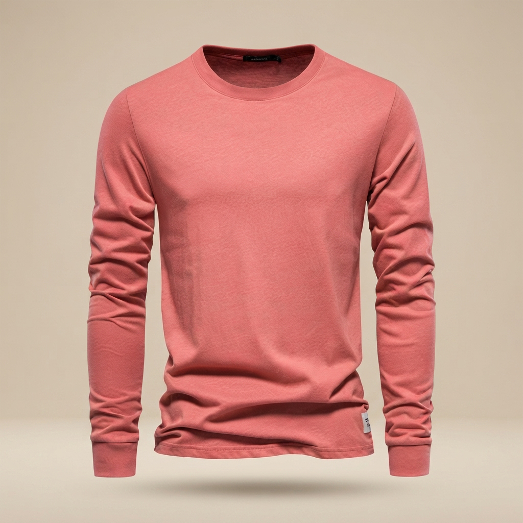 Nelson - Casual Round-Neck Shirt
