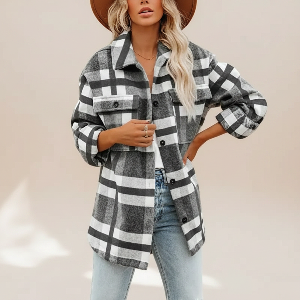 Mailys - Cozy Button-Up Shirt