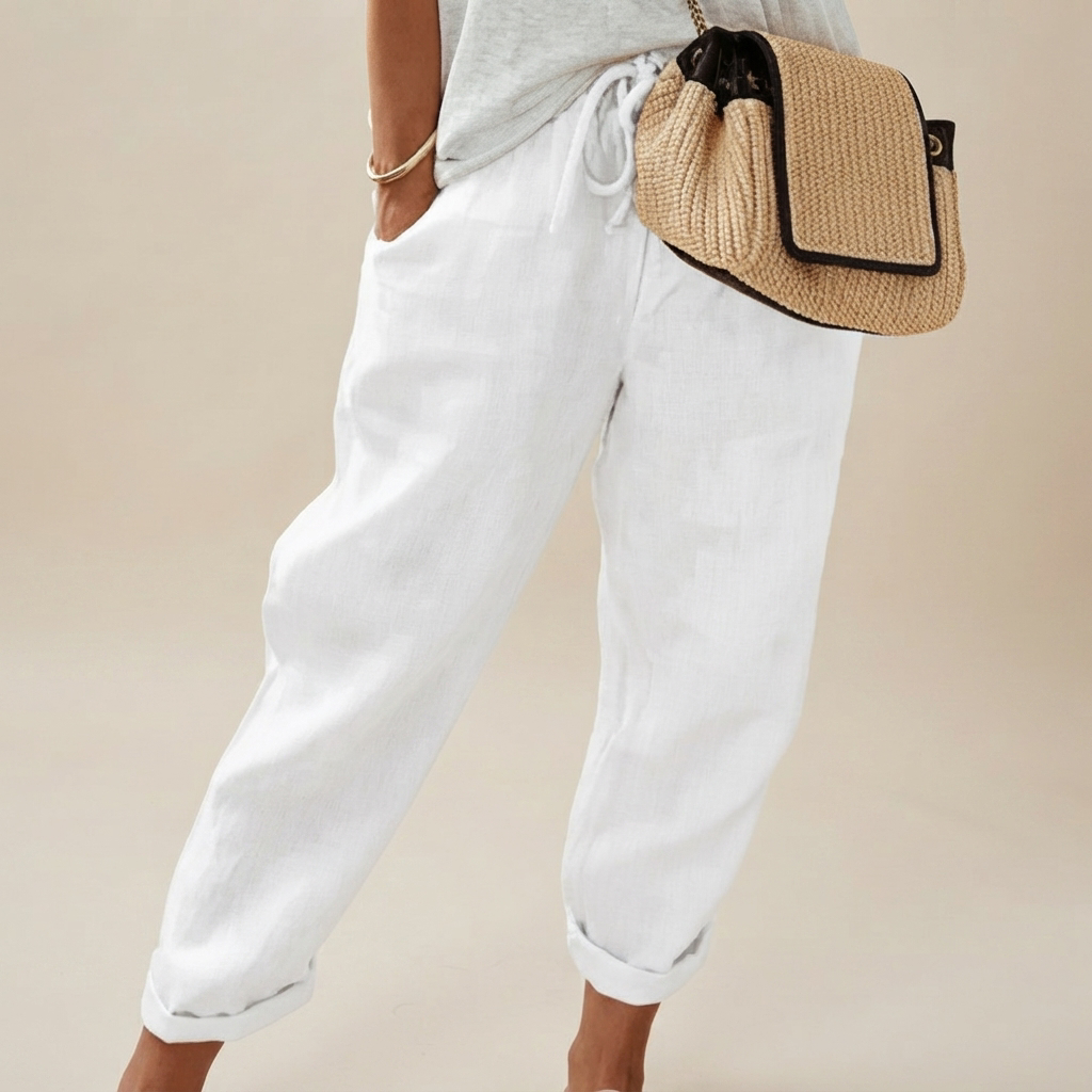 Martinie - Easy-Fit Drawstring Pants