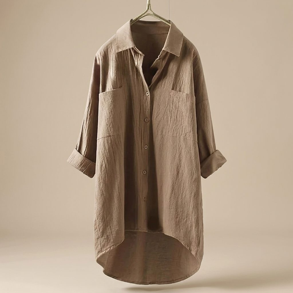 Jacient - Relaxed Fit Button-Down Shirt