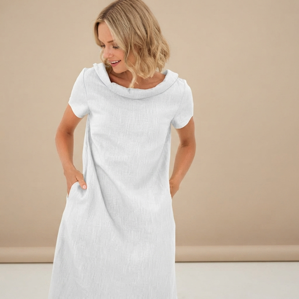 Laurette - Easygoing Fit Casual Dress