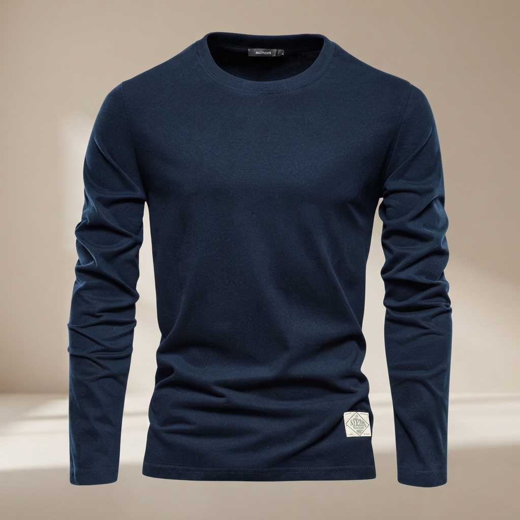 Nelson - Casual Round-Neck Shirt