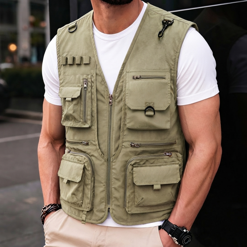 Kyle - Multi-Pocket Vest for Adventure